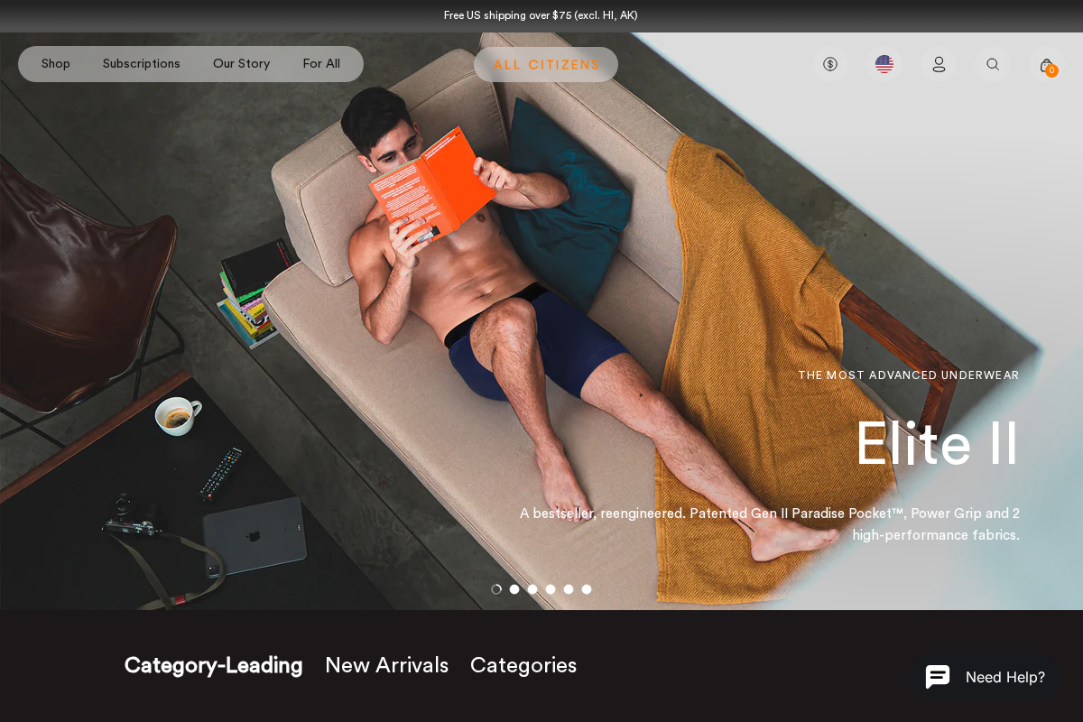 allcitizens.com homepage screenshot