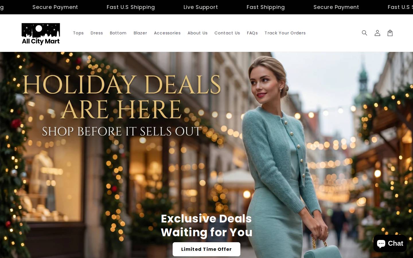 allcitymart.com homepage screenshot
