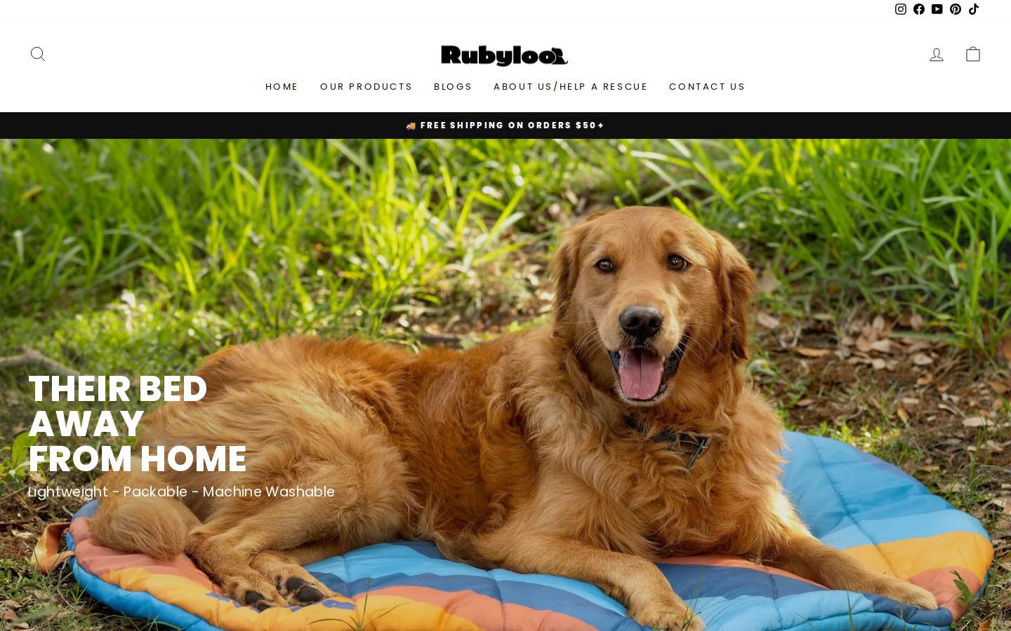 alldogsarefamily.com homepage screenshot