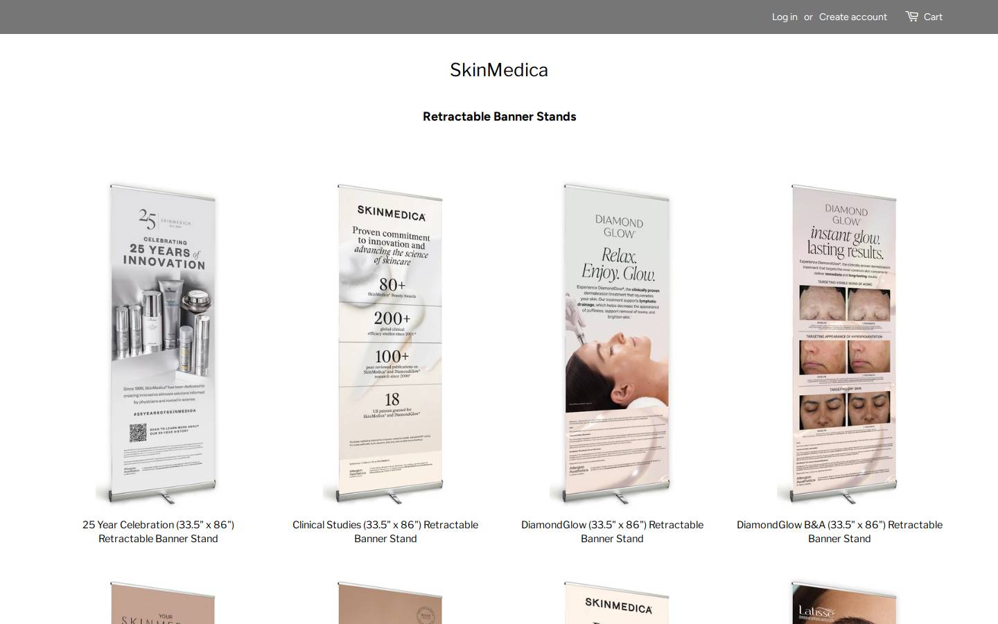 allerganpop.com homepage screenshot