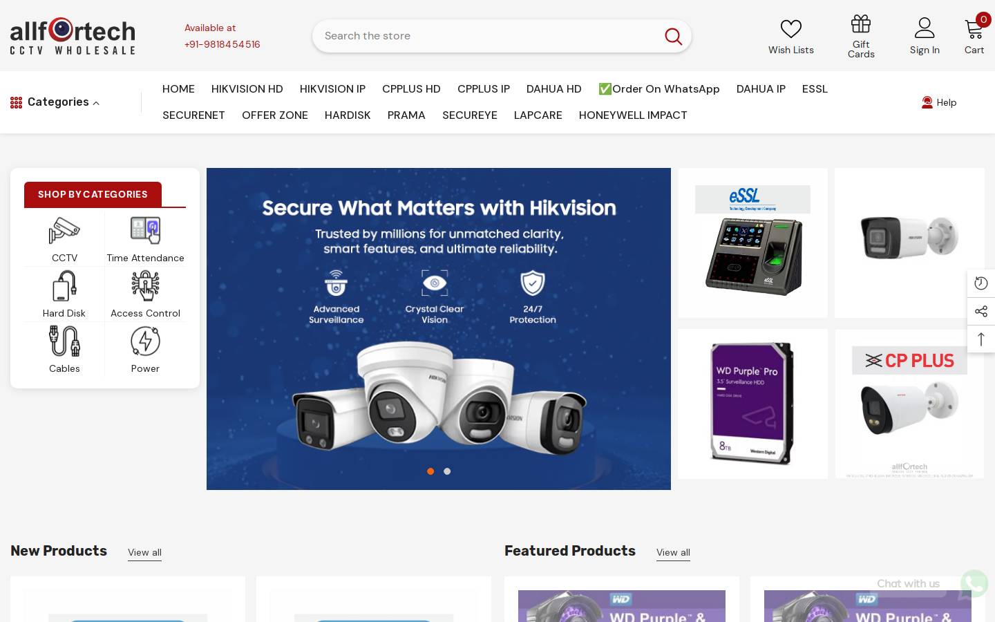 allfortechonline.com homepage screenshot