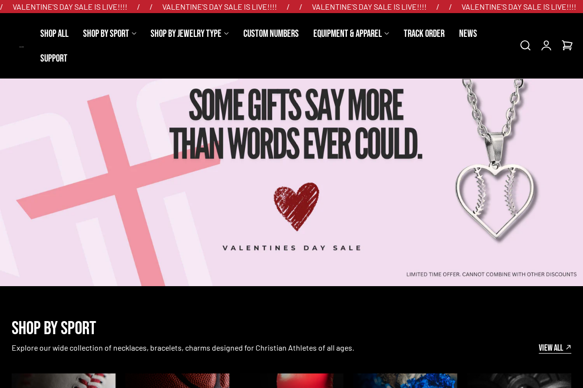 All In Faith homepage screenshot