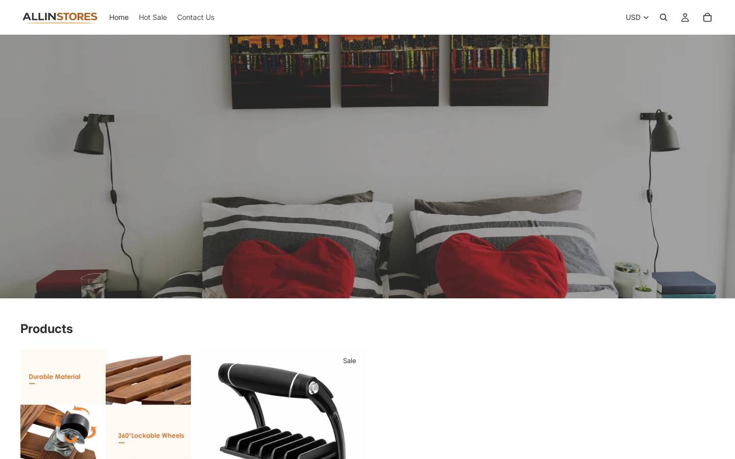 allinstores.shop homepage screenshot