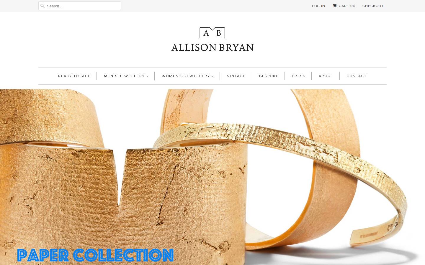 allisonbryan.co.uk homepage screenshot