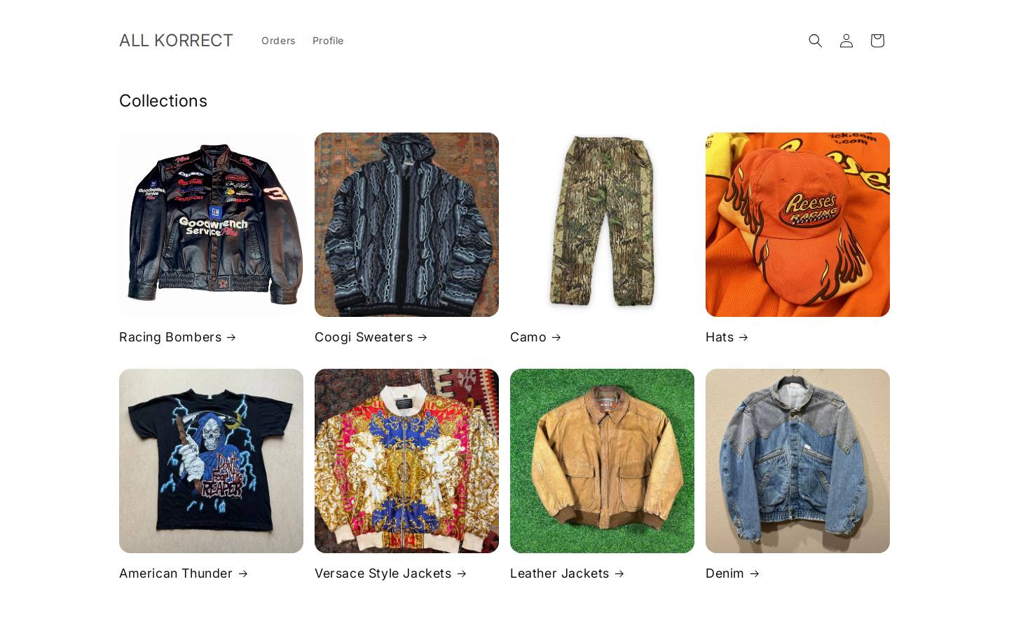 allkorrect.com homepage screenshot