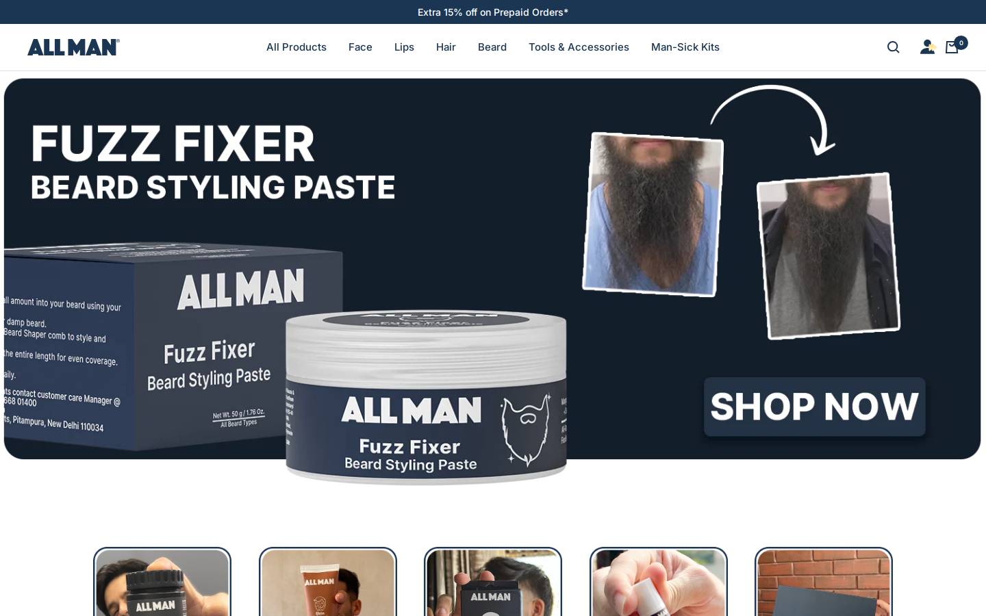 allman.in homepage screenshot