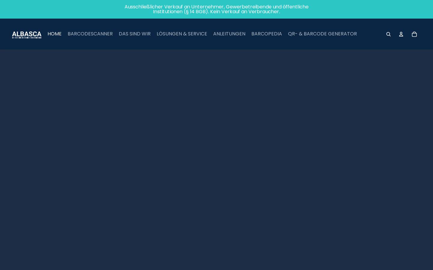 allofbarcode.eu homepage screenshot