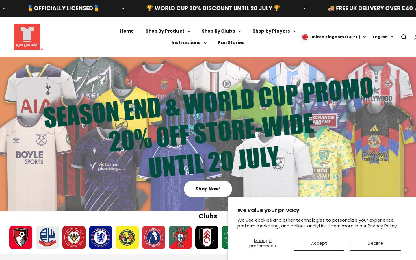 alloycollectors.com homepage screenshot