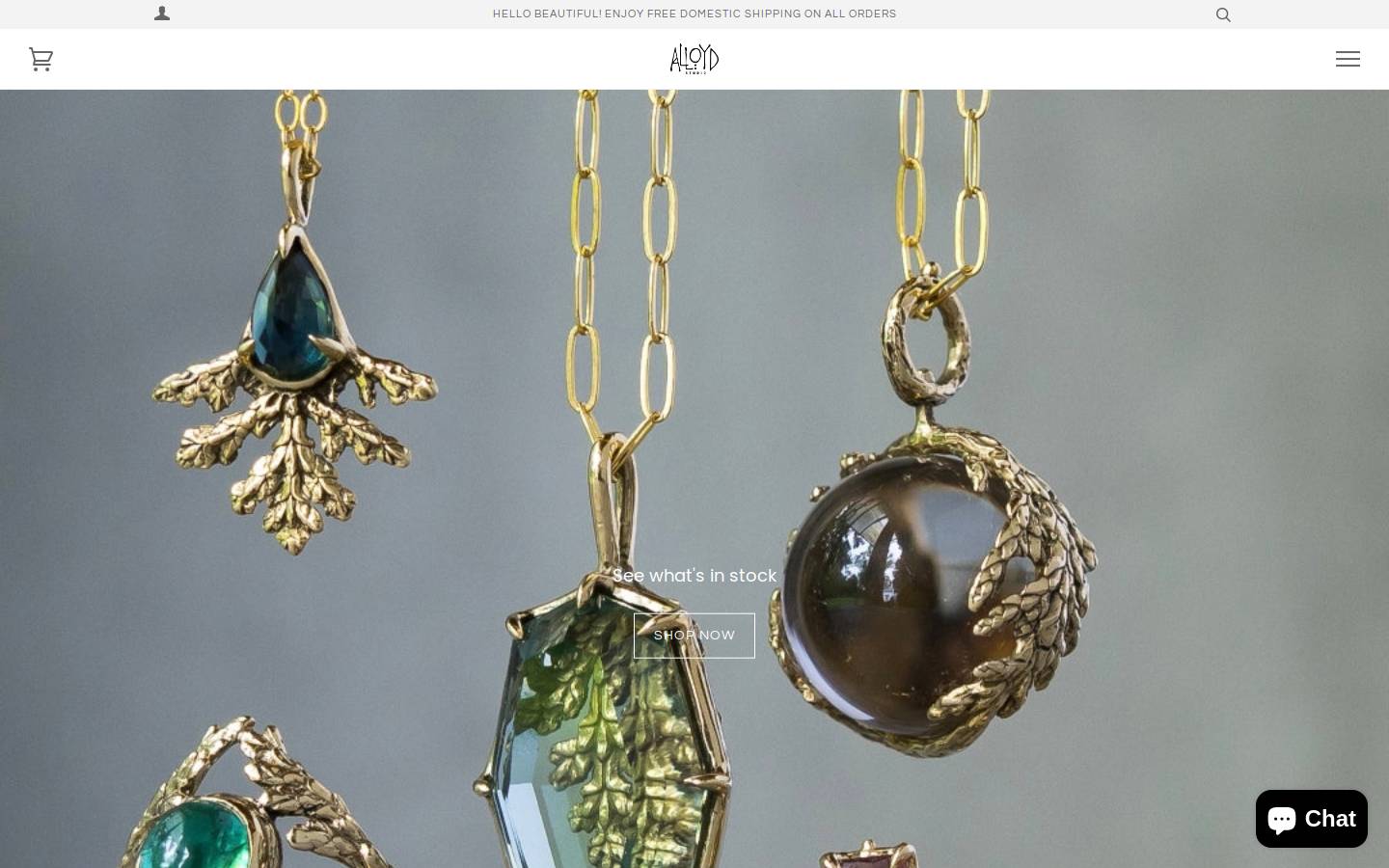 alloydstudio.com homepage screenshot