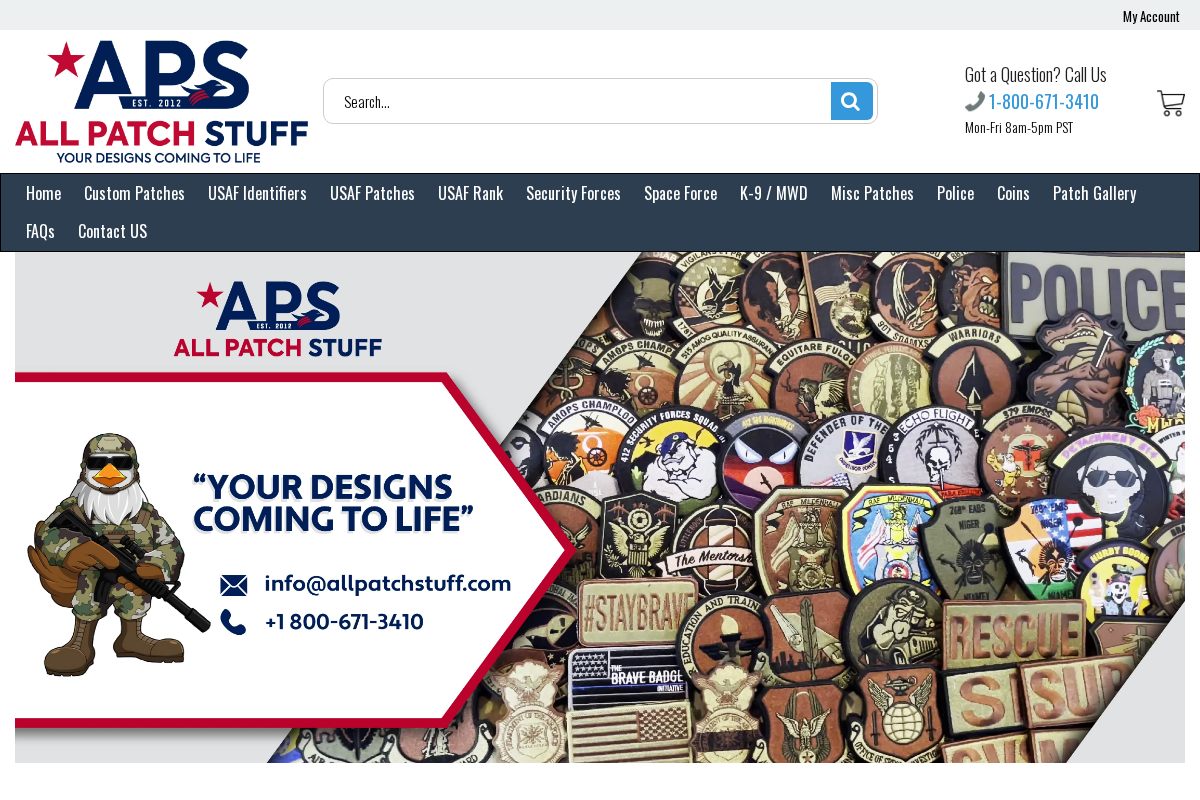 ALL Patch Stuff homepage screenshot