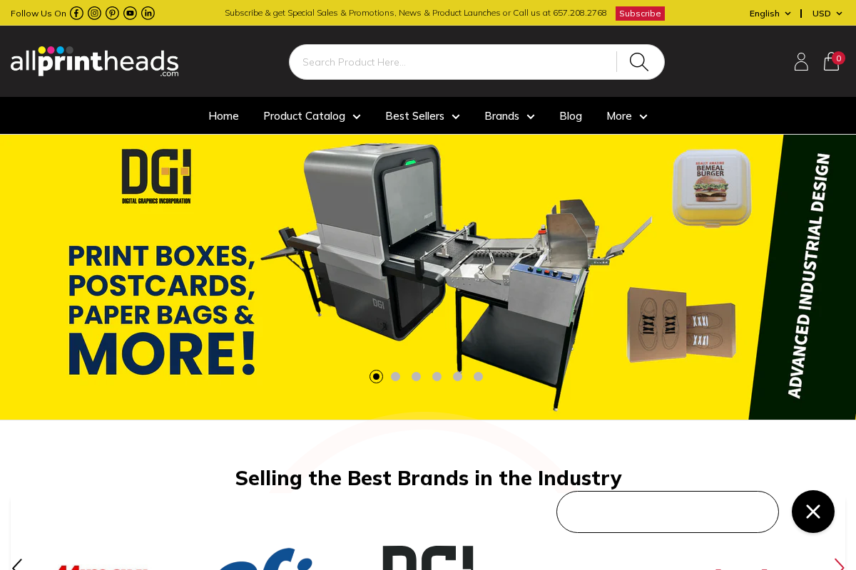 Something went wrong homepage screenshot