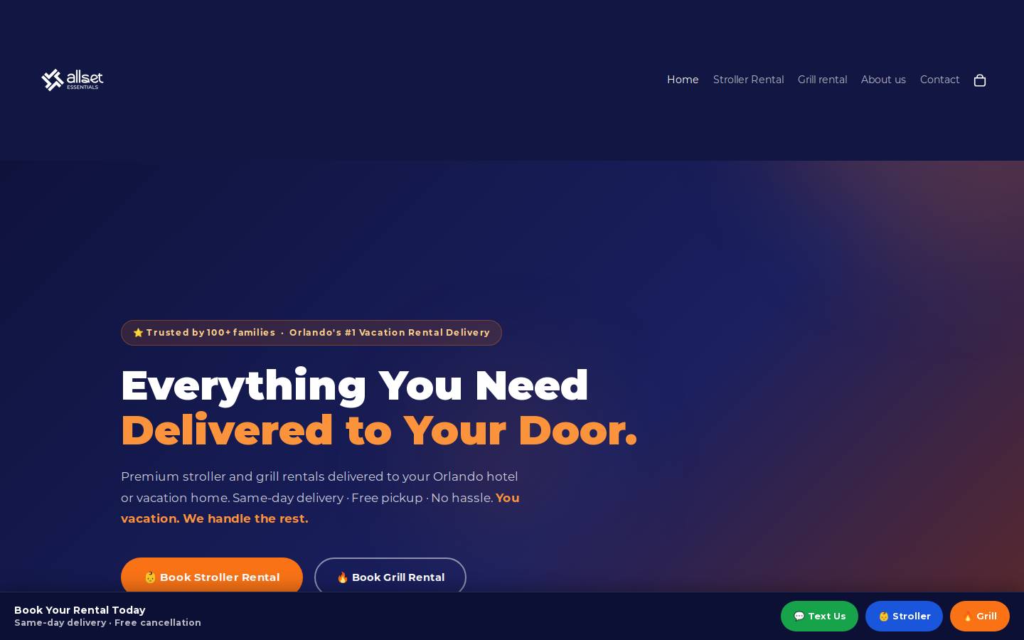 allsetessencials.com homepage screenshot