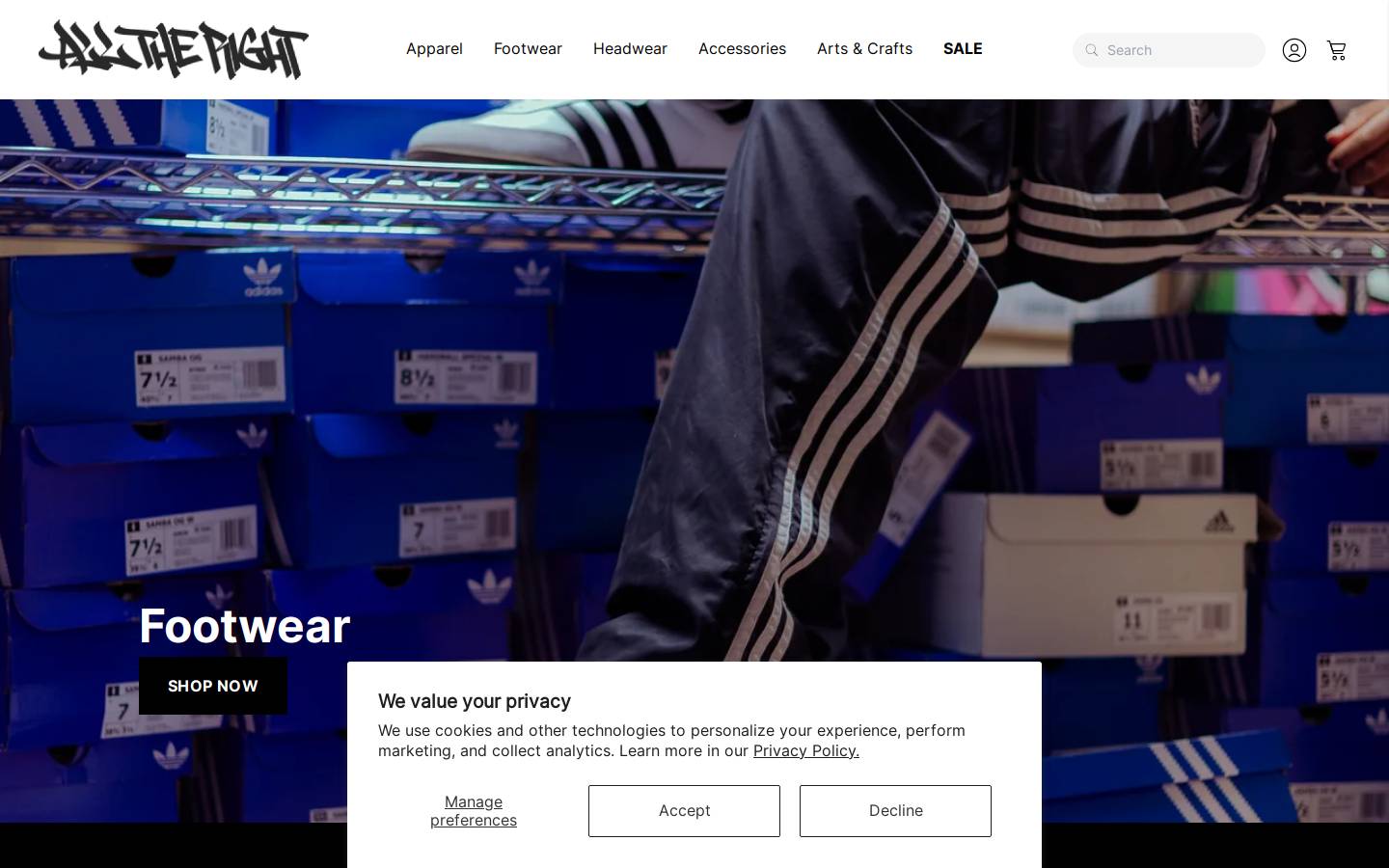 alltheright.com homepage screenshot