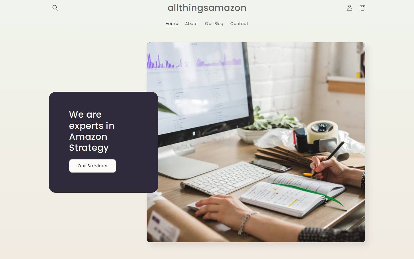 allthingsamazon.co.uk homepage screenshot