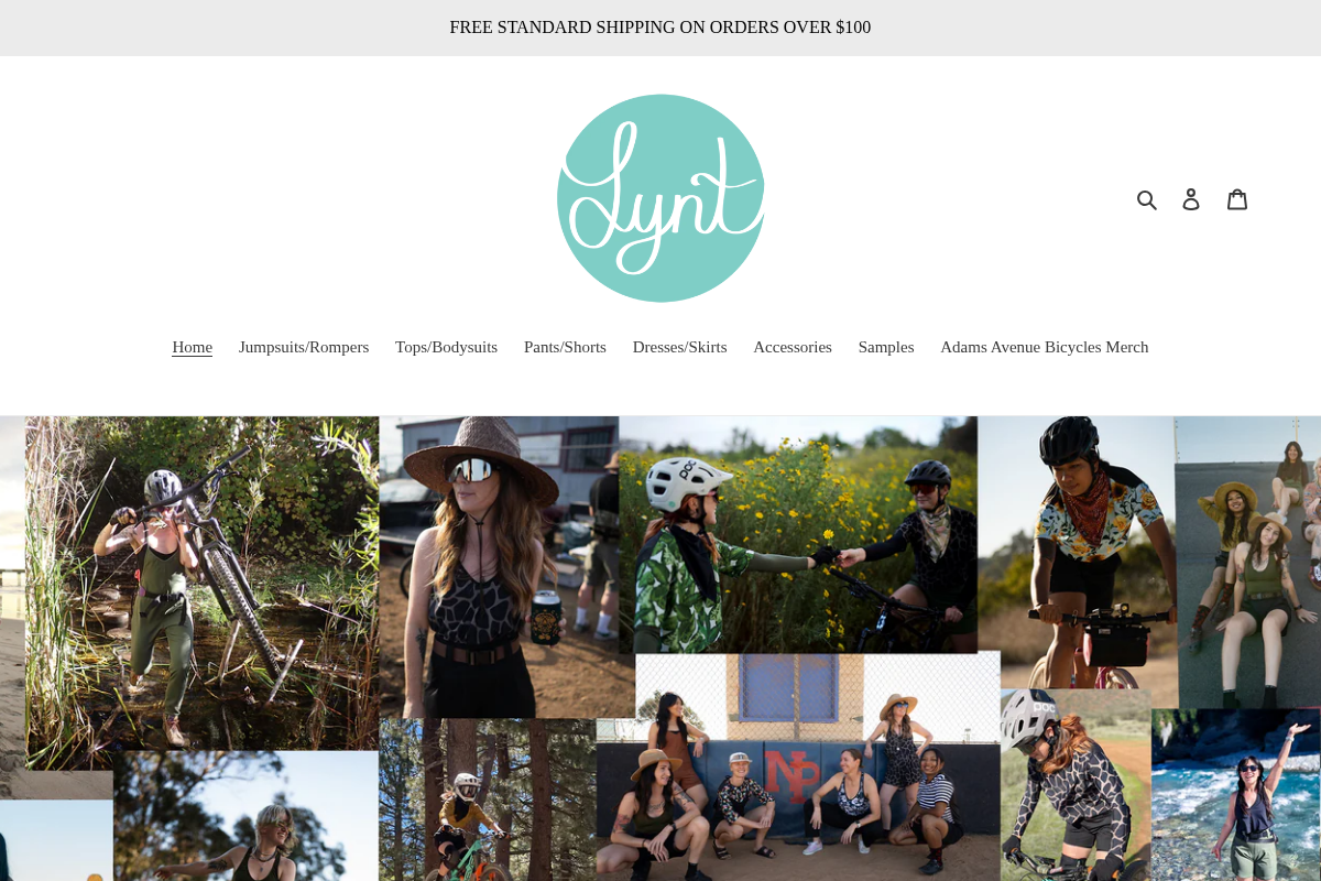 Lynt homepage screenshot