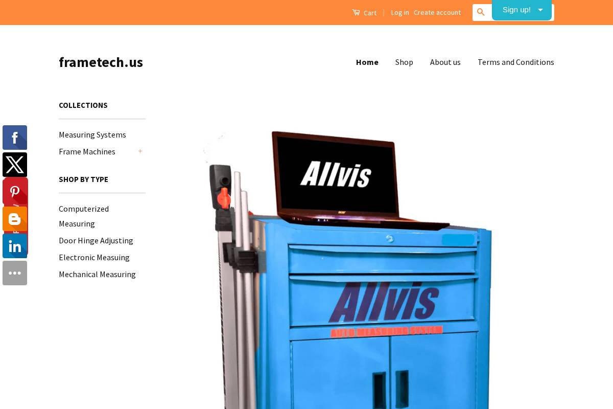 allvisusa.com homepage screenshot