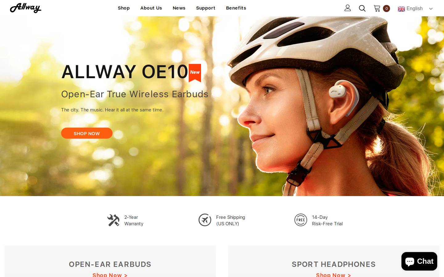 allwaylife.com homepage screenshot