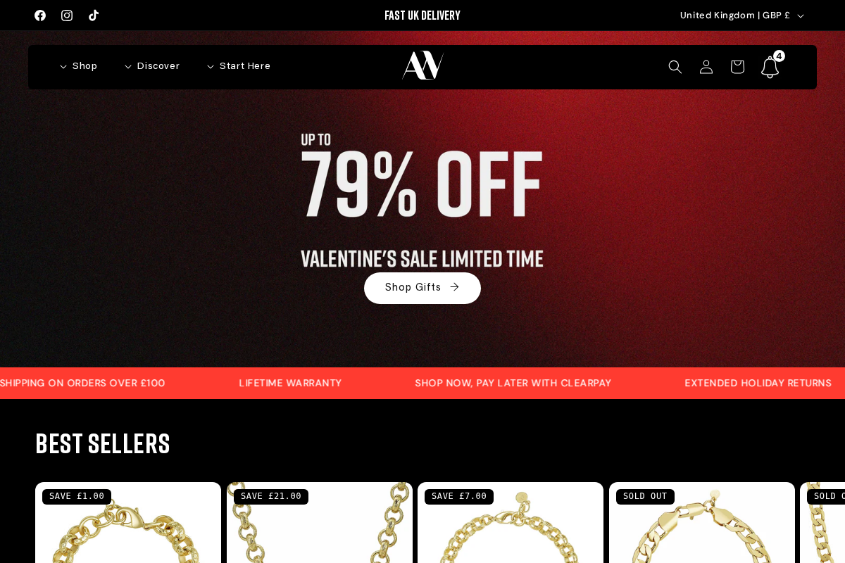 All Wear London homepage screenshot