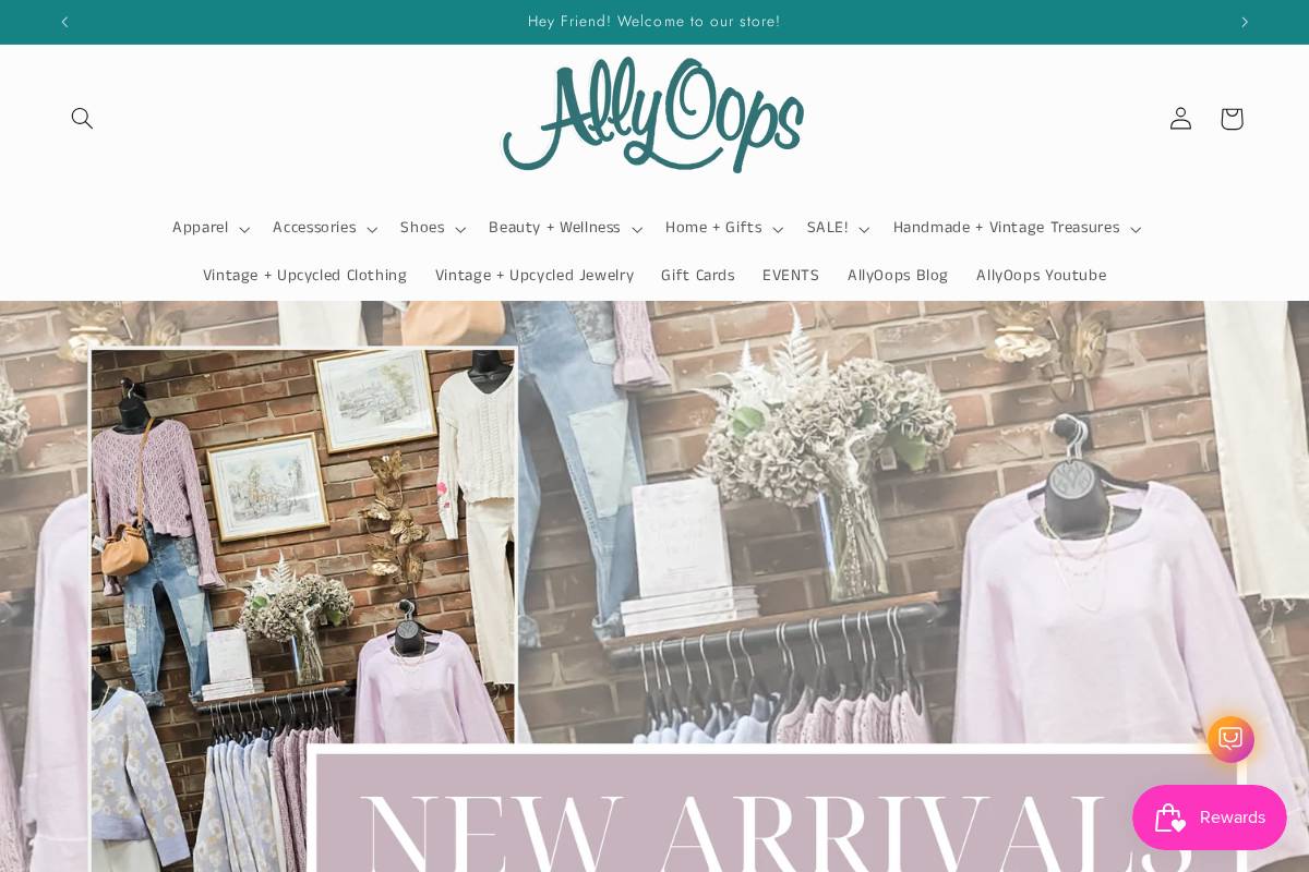 allyoops.com homepage screenshot