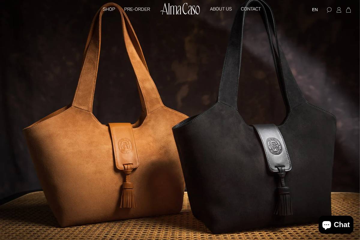 almacaso.com homepage screenshot