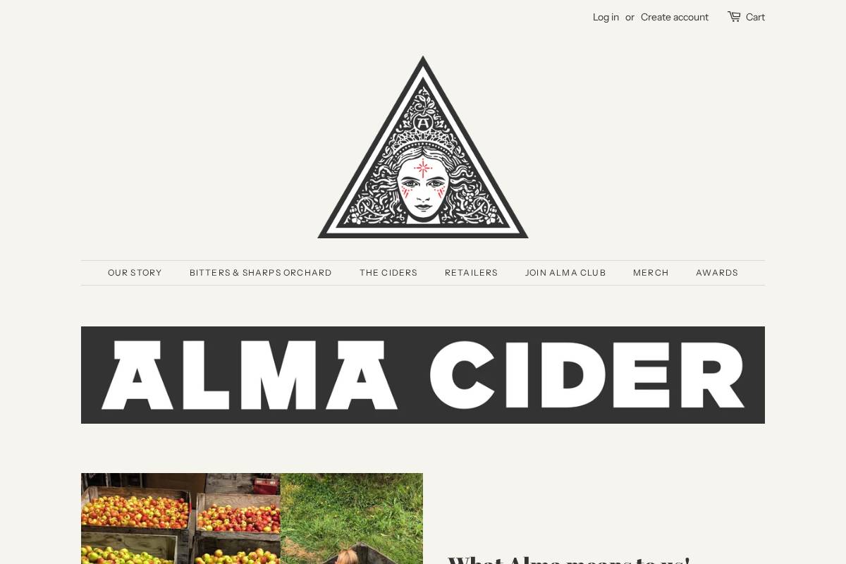 almacider.com homepage screenshot