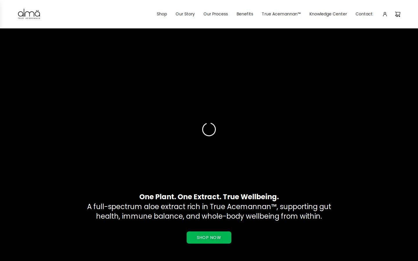 almadaily.com homepage screenshot