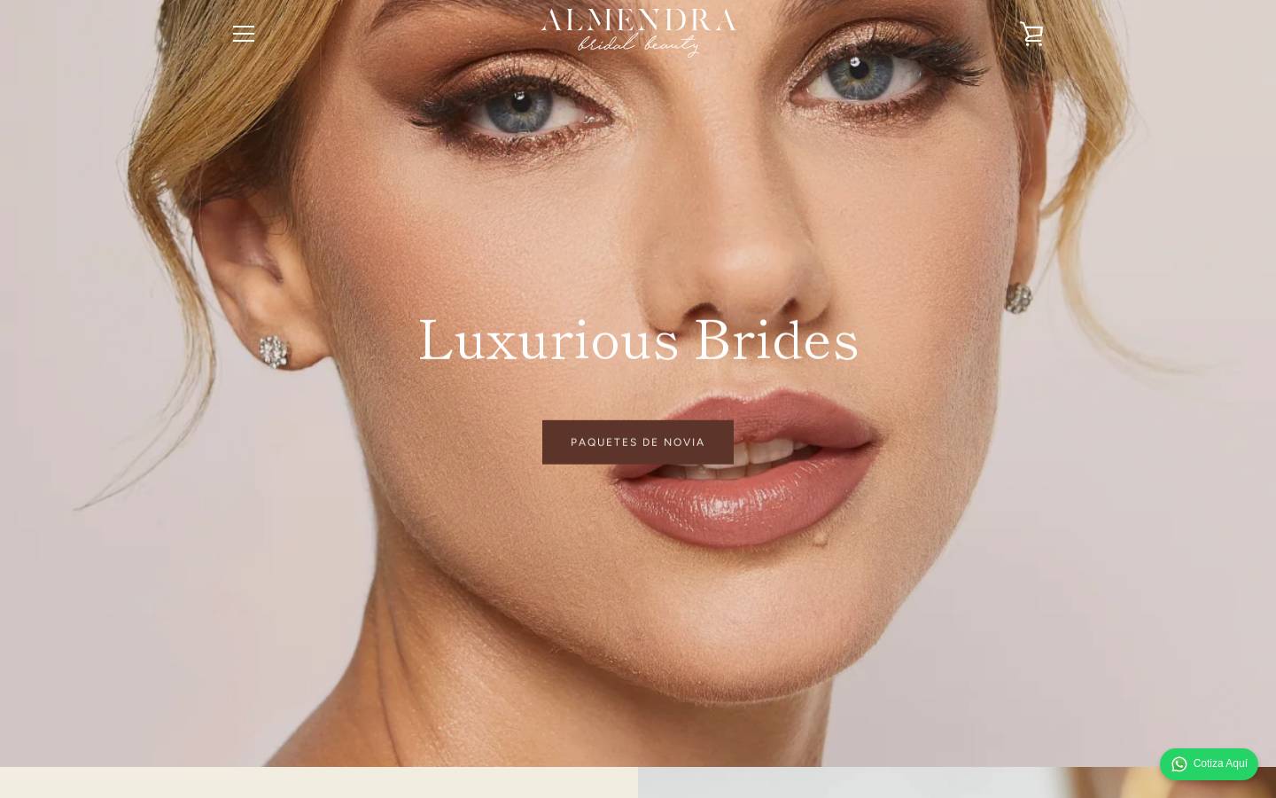 almendracastellanos.com homepage screenshot