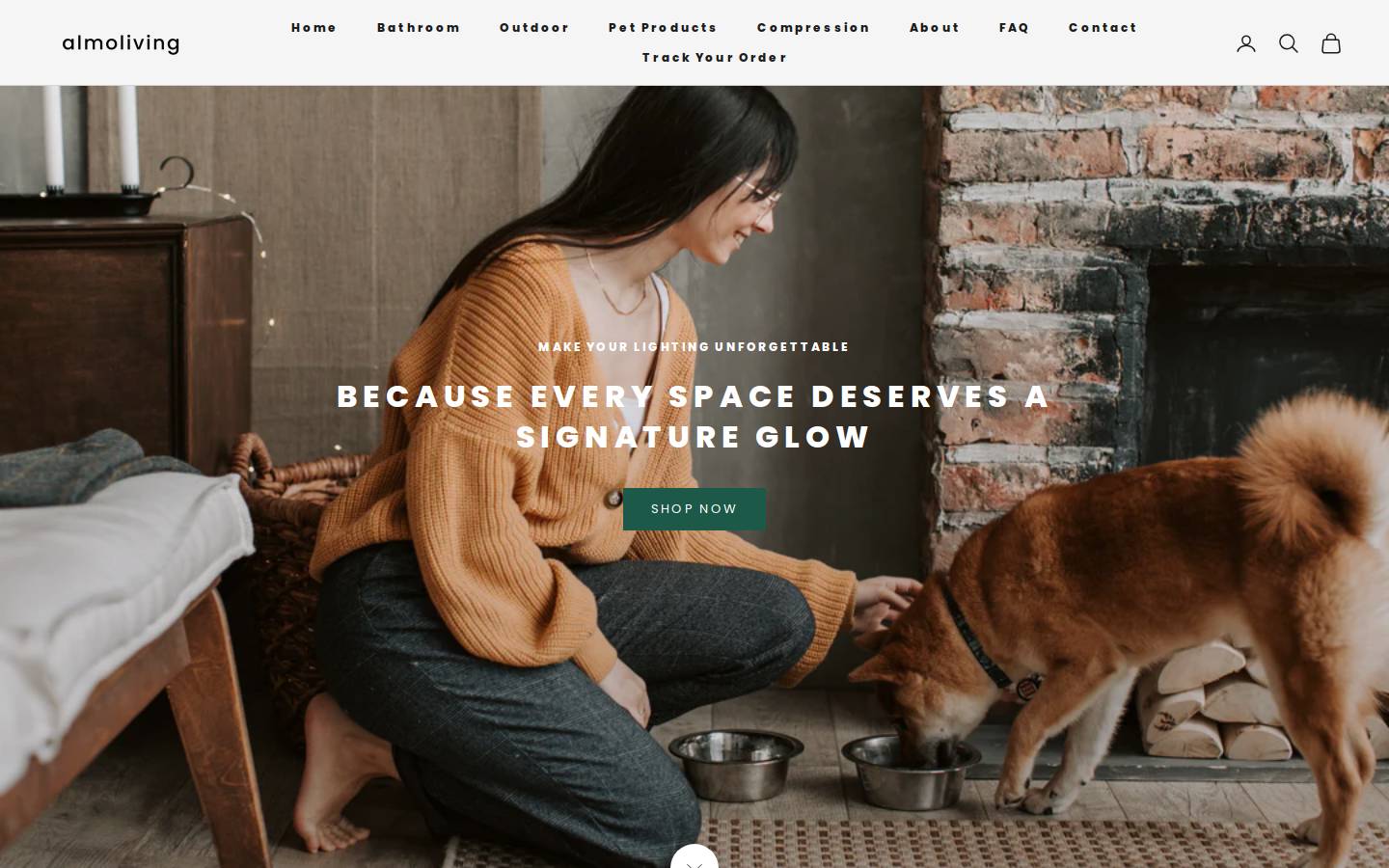 Almoliving homepage screenshot