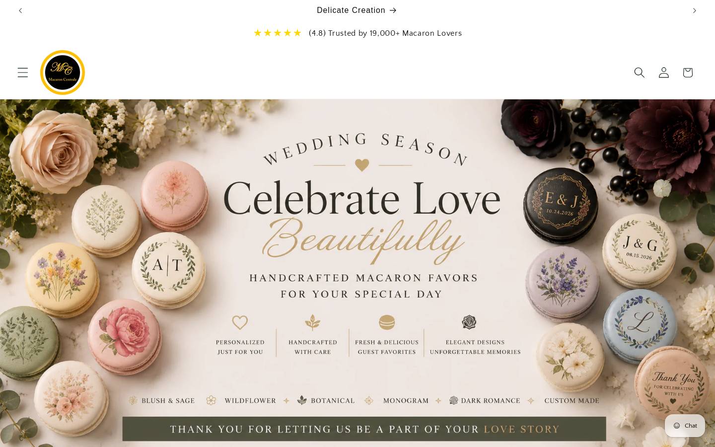 almondtemptations.com homepage screenshot