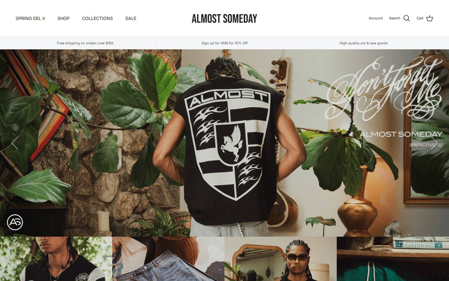 almostsomeday.com homepage screenshot