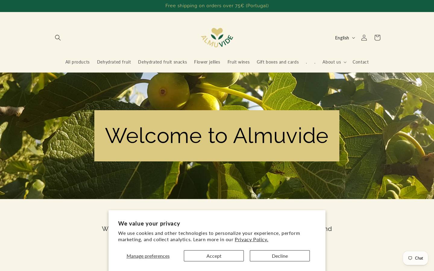 almuvide.com homepage screenshot