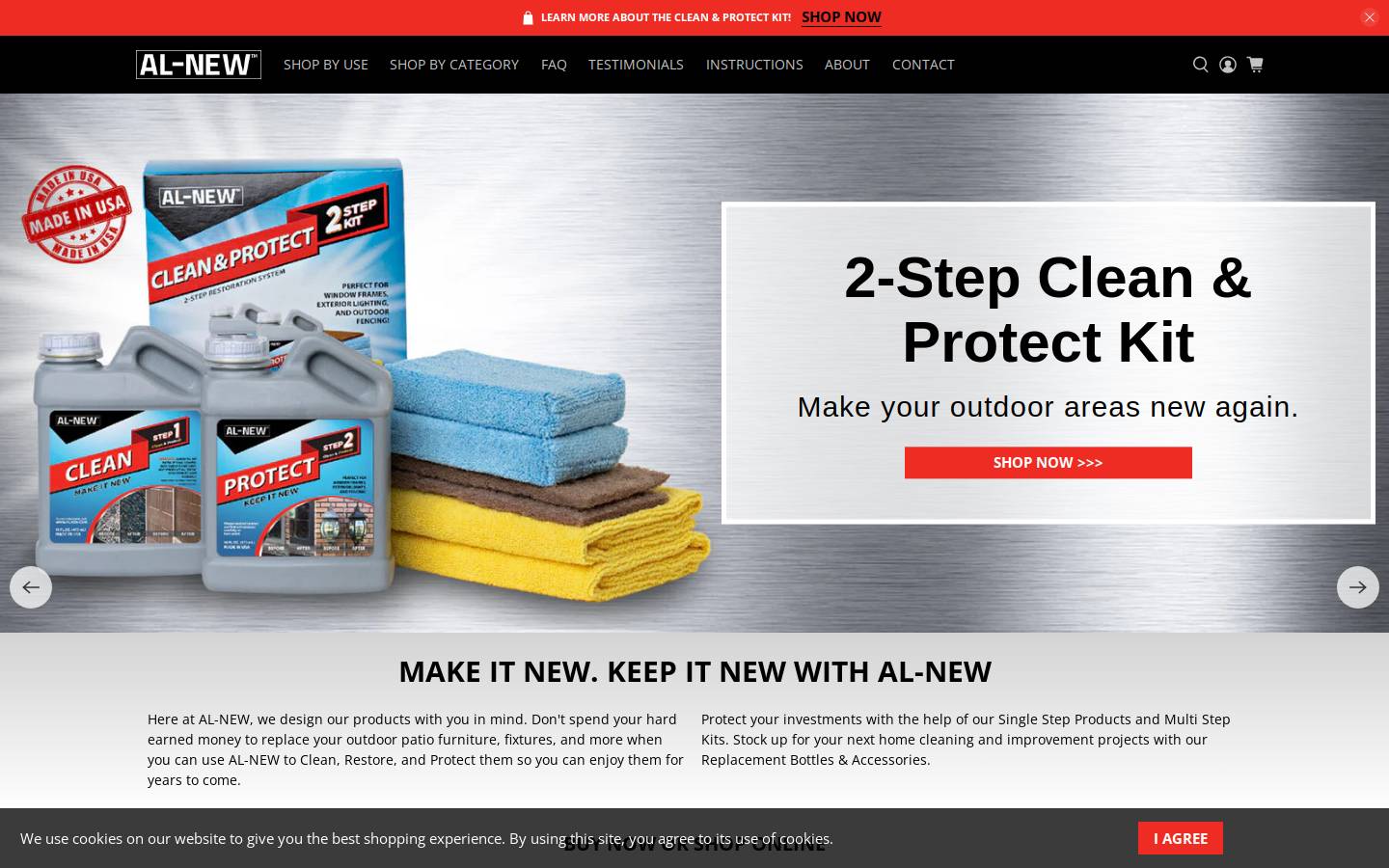 alnew.com homepage screenshot