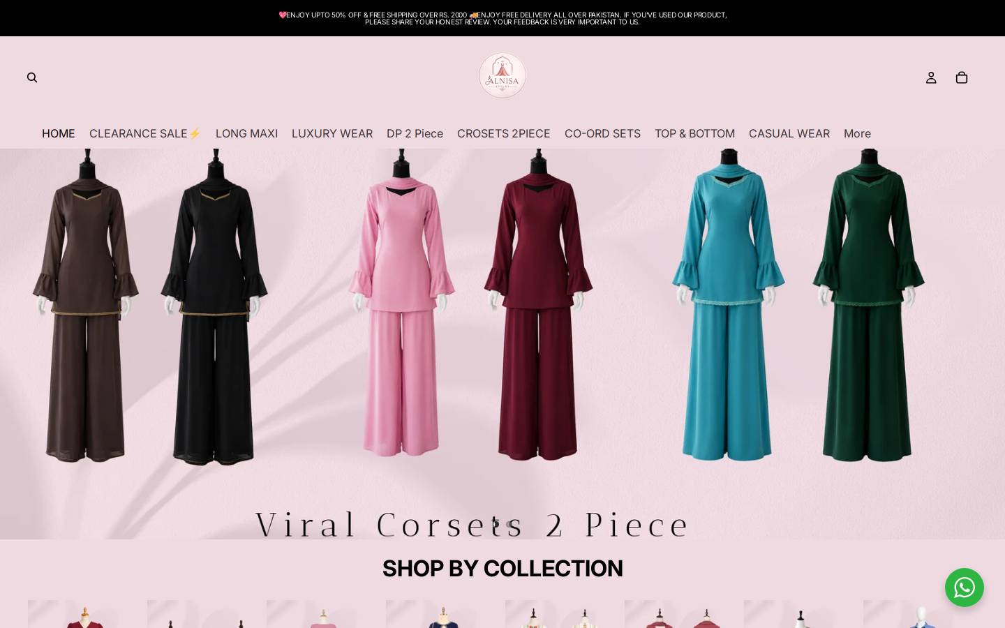 alnisastyles.com homepage screenshot