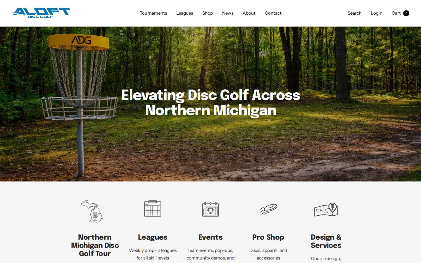 aloftdg.com homepage screenshot