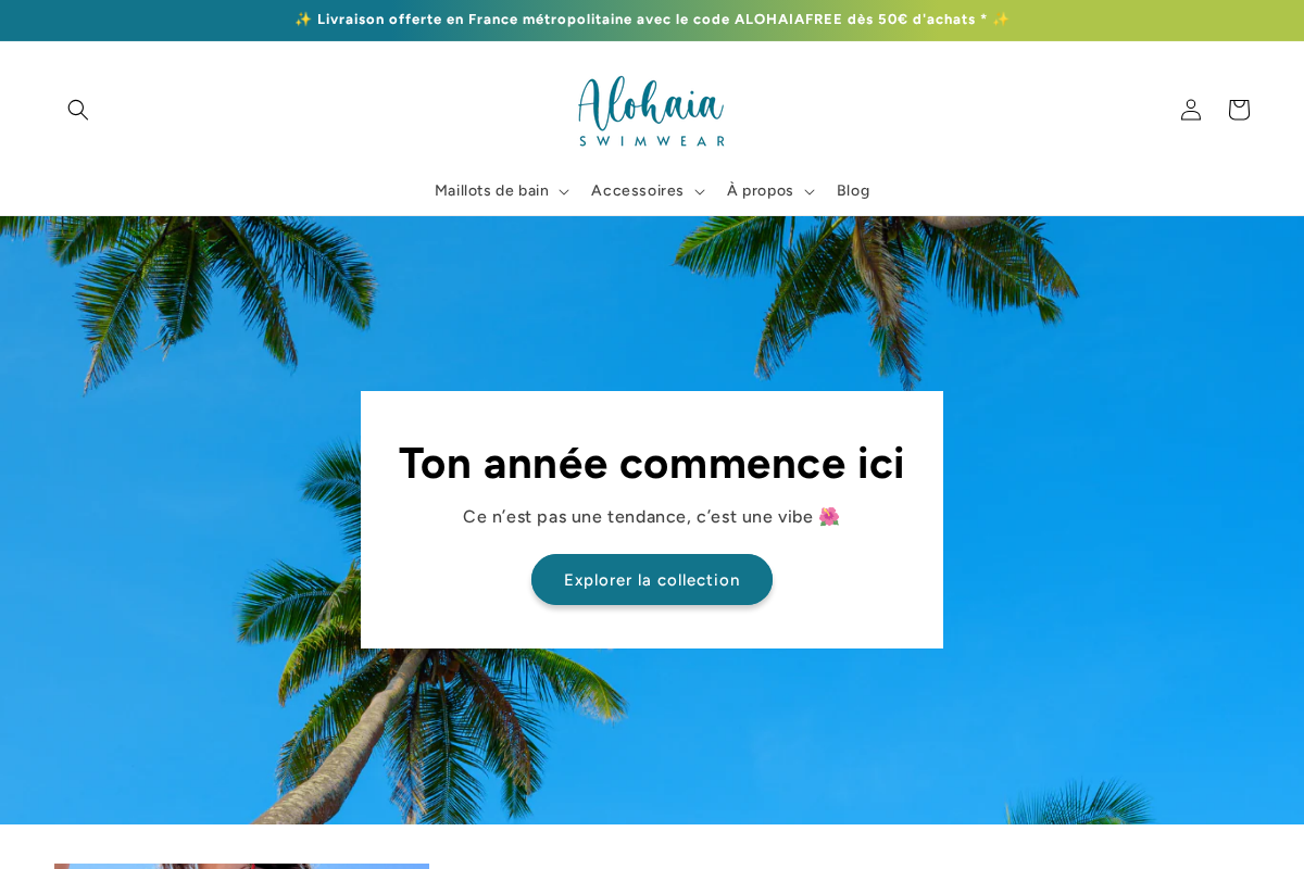 alohaia.fr homepage screenshot