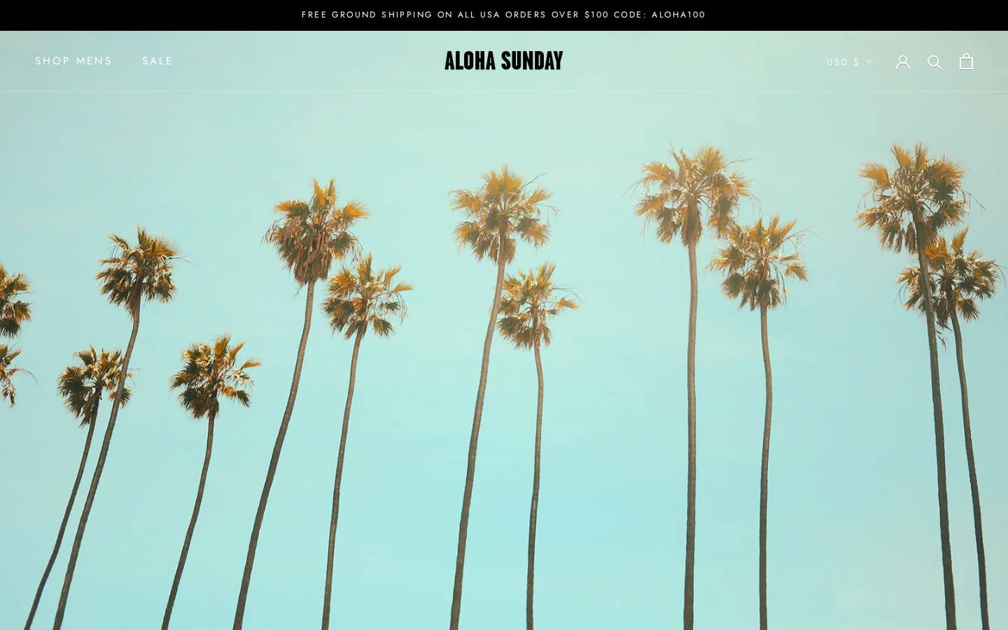 alohasunday.com homepage screenshot
