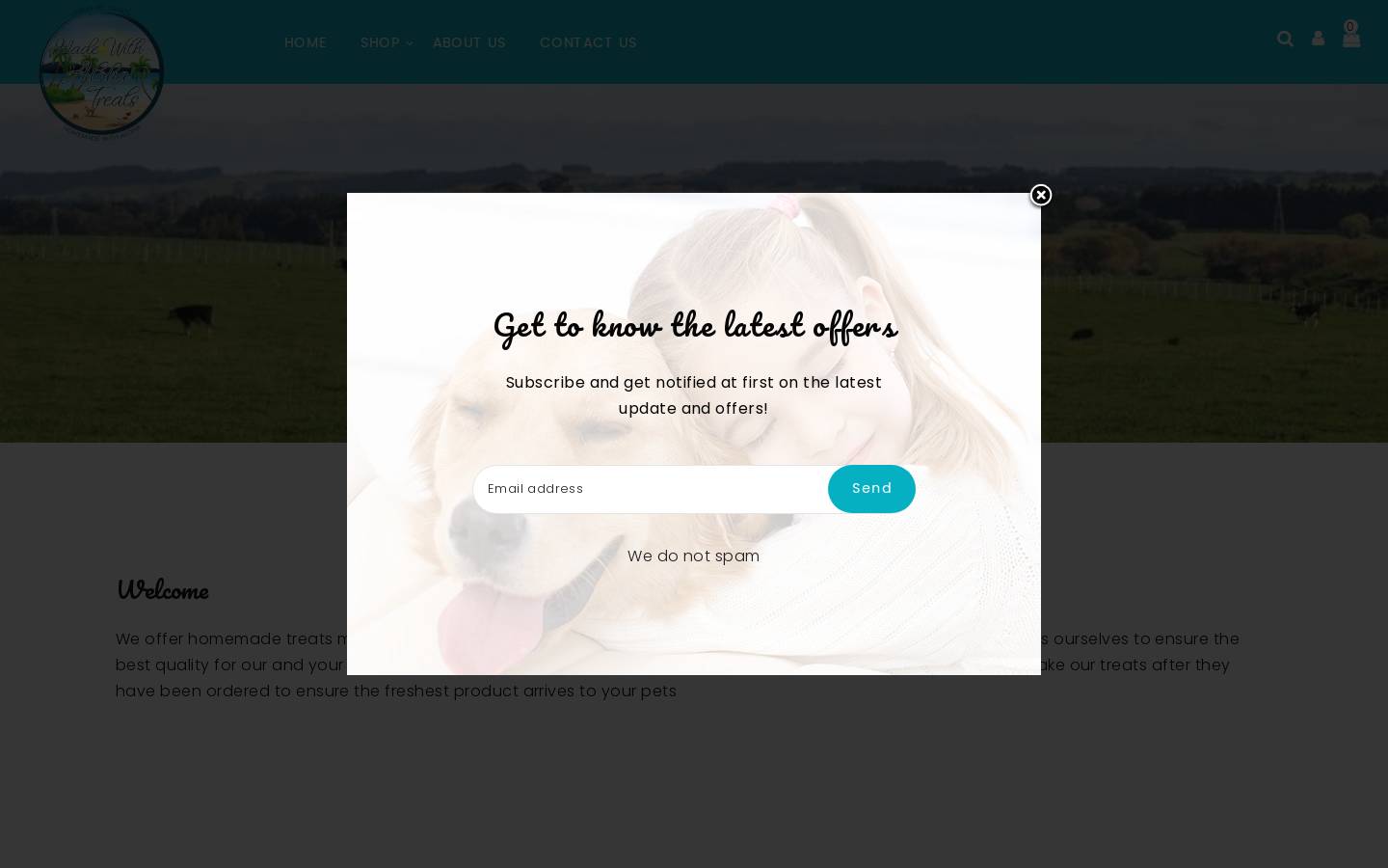 alohatreats.co.nz homepage screenshot