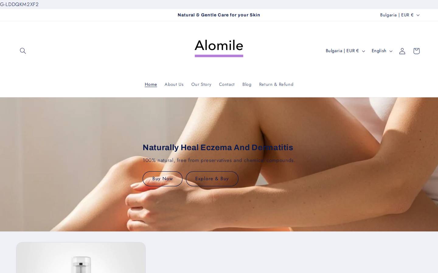 alomile.com homepage screenshot