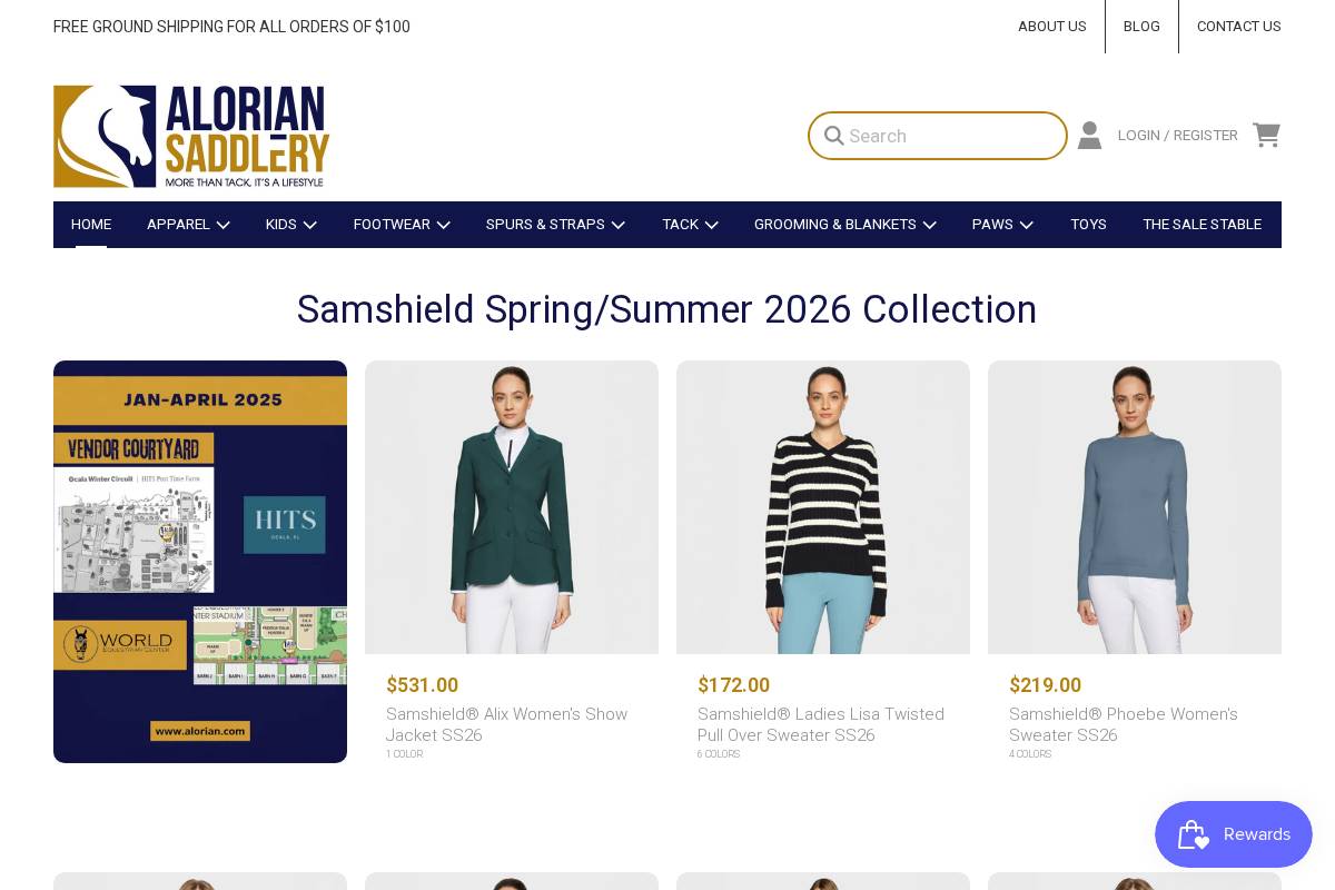 alorian.com homepage screenshot