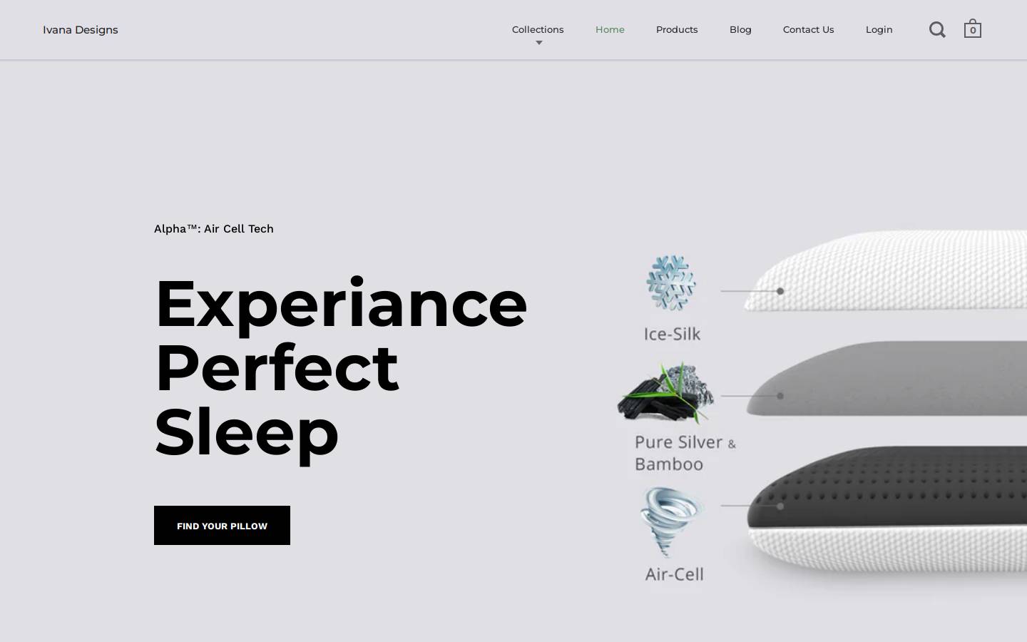 alphablanket.com homepage screenshot