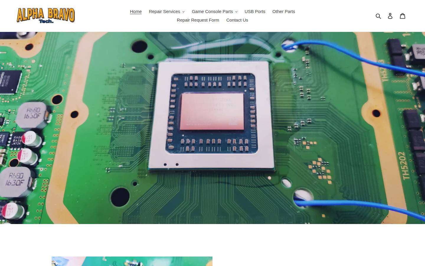 alphabravotech.com homepage screenshot
