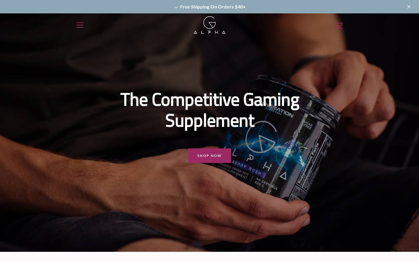 alphagenergy.com homepage screenshot
