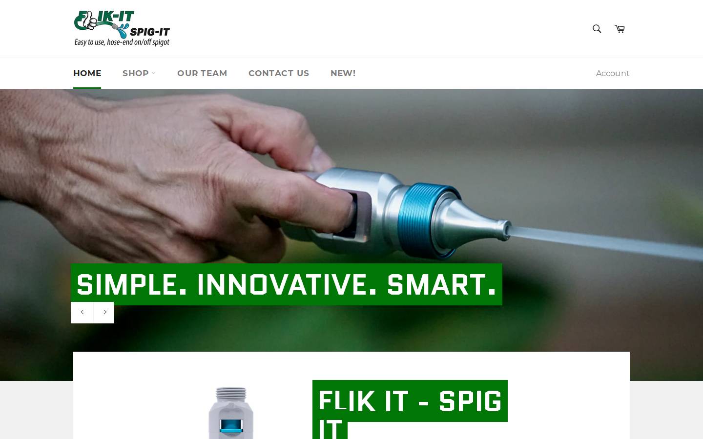 alphahose.com homepage screenshot