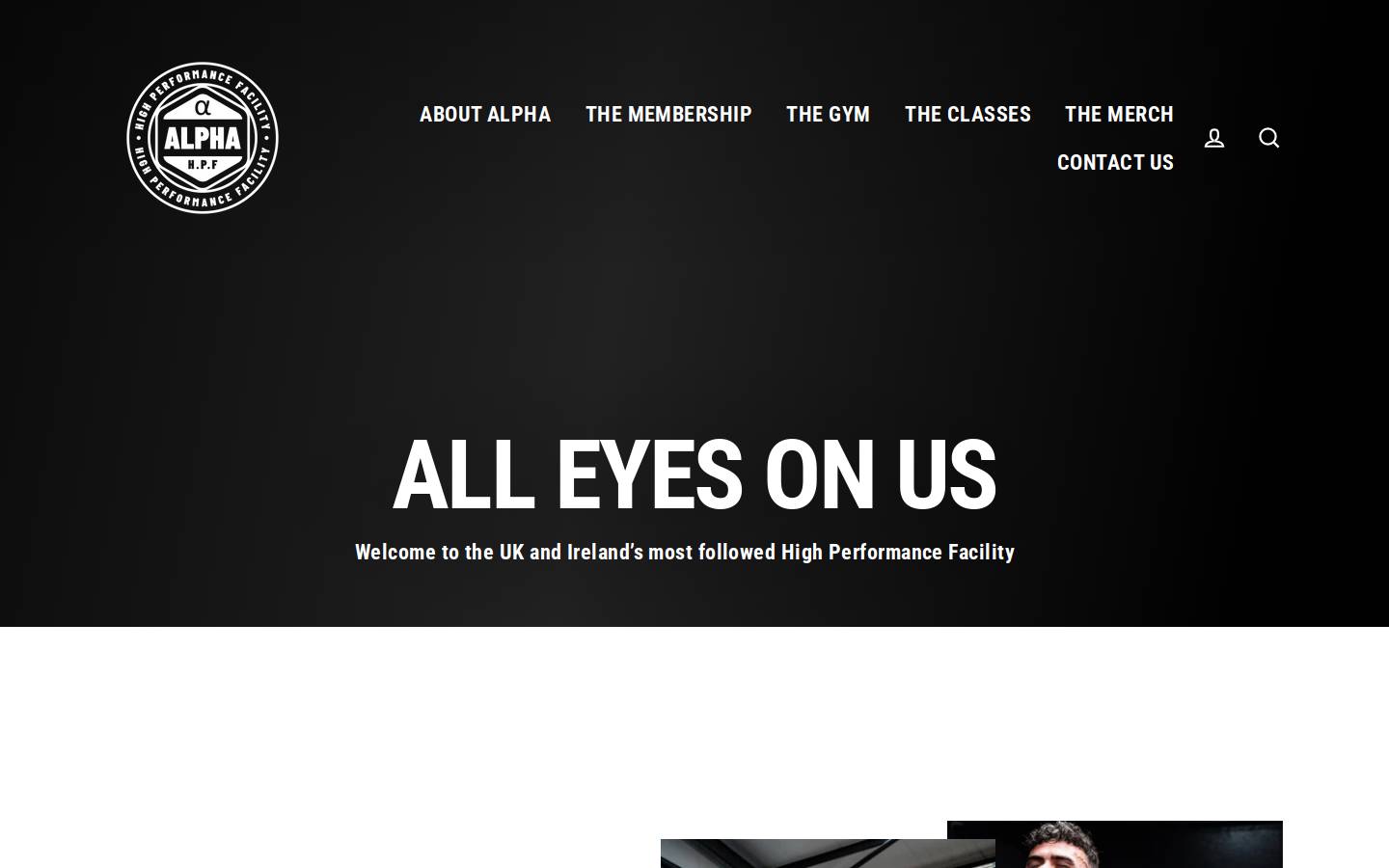 alphahpf.com homepage screenshot