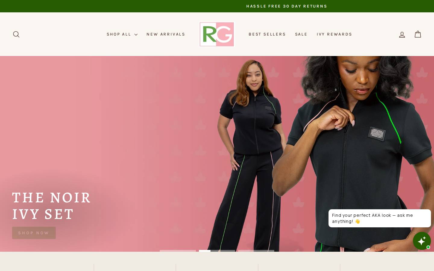 alphakappaalpha.store homepage screenshot