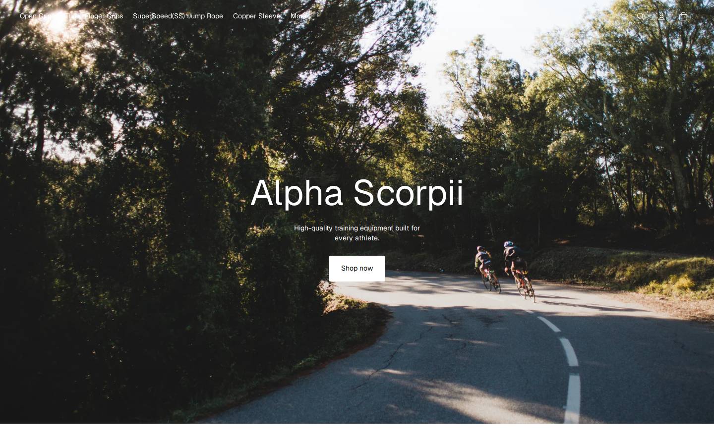 alphascorpii.com homepage screenshot