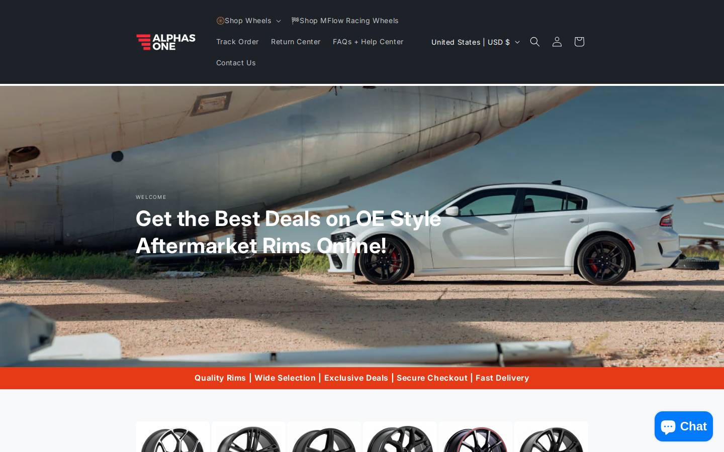 alphasone.com homepage screenshot