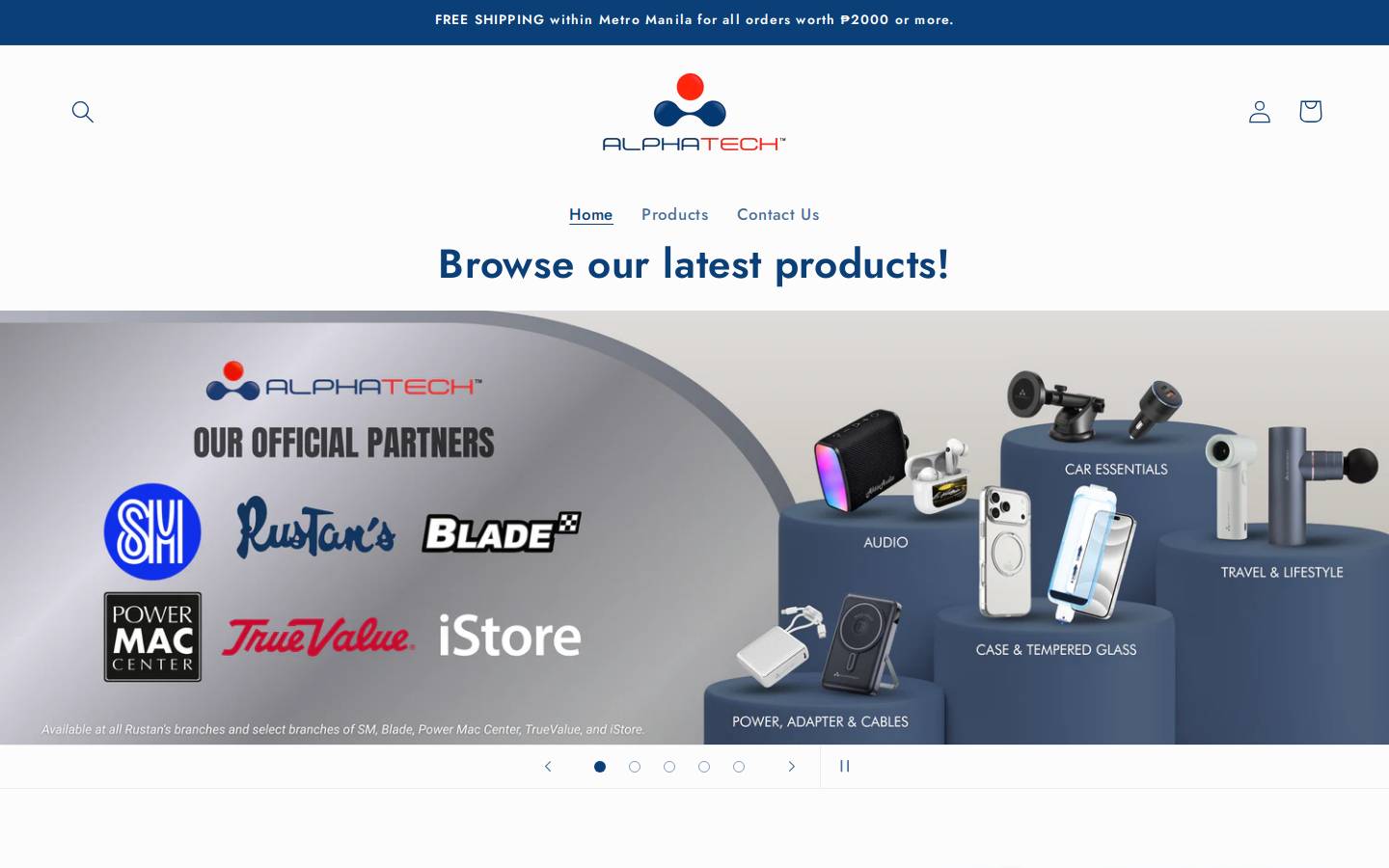 alphatechhub.com homepage screenshot