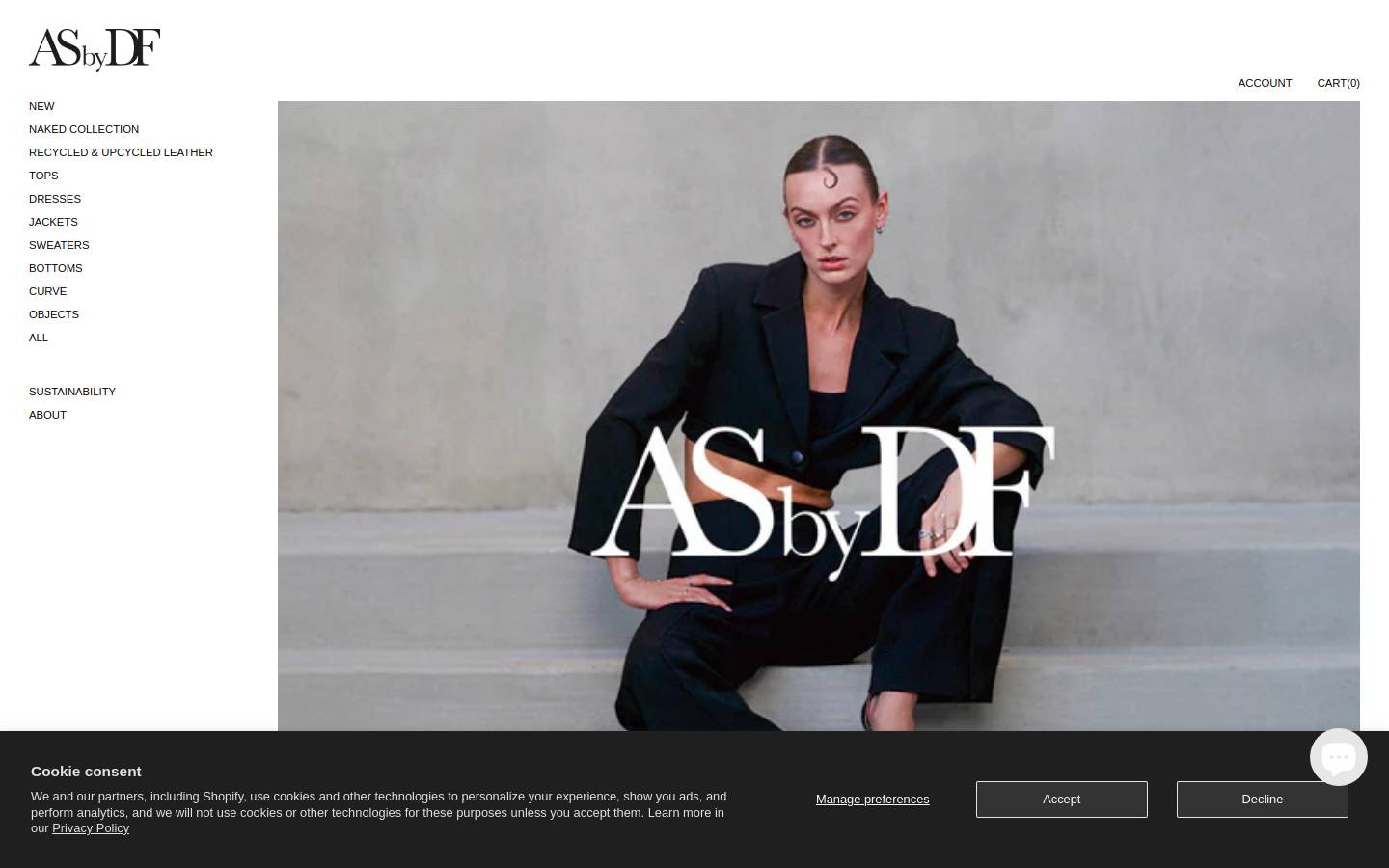 alpinestarsbydenisefocil.com homepage screenshot