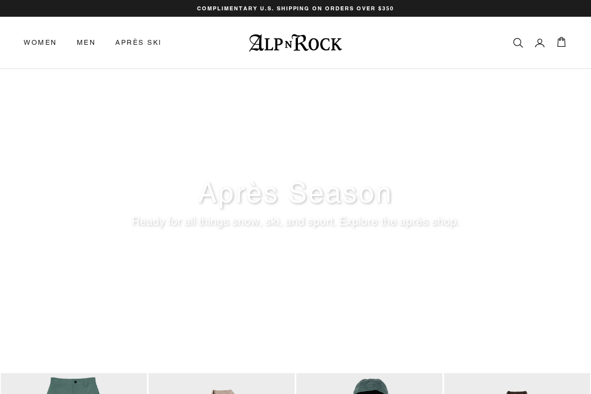 Alp-n-Rock homepage screenshot